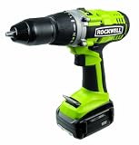 Rockwell RK2812K2 18-Volt Lithiumtech Lithium-Ion High Performance Cordless Drill