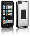 DLO 63044 HybridShell Tasche / Schutzhülle für Apple iPod Touch 2 Gen./3. Gen (inkl. Display- Schutzfolie) transparent/schwarz