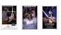 EPISODE IV V VI STAR WARS 3 MOVIE POSTERS SET of Classic Posters