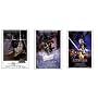 EPISODE IV V VI STAR WARS 3 MOVIE POSTERS SET of Classic Posters