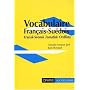 Vocabulaire fran�ais-su�dois : Fransk-Svensk tematisk ordlista