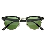 Vintage Half Frame Clubmaster Wayfarers Style Classic...