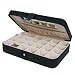 Mele Rene Black Suede Jewelry Box 545-62M