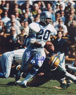 Lem Barney Autographed/Hand Signed Detroit Lions 8x10 Photo