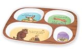 from The Gruffalo Gruffalo Melamine Single Divided Plate Model GRU016