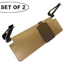Set of 2 Trillium Worldwide TWI-8001 Sun Zapper Innovative Glare Shield From Trillium 