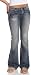 Vigoss Juniors' Destruct And Repair Stitch Flare with Flap Pocket