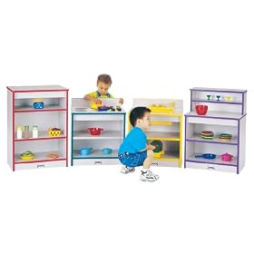 Toddler Kitchen - 4 Piece Set - Teal - School & Play Furniture