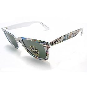Ray Ban RB 2140 Wayfarer Sunglasses Metro White 1033 Shades