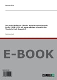 Der Anteil jüdischer Künstler an der Kulturmetropole Berlin (1918-1933), mit ausgewählten Beispielen am Theaterbetrieb dargestellt