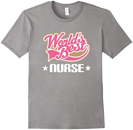 Nurse Shirt Nursing Student Medical Job T-shirt - Male Medium - Slate