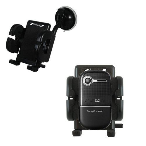 Sony Ericsson z258c Flexible Car Windshield Holder - Gomadic Brand