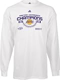 Los Angeles Lakers 2008 Western Conference Champions Locker Room Long Sleeve T-Shirt - Medium