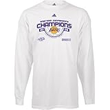 Los Angeles Lakers 2008 Western Conference Champions Locker Room Long Sleeve T-Shirt by adidas