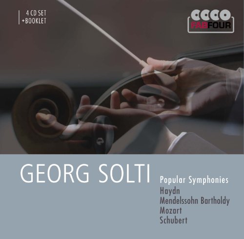 Produkt-Bild: Georg Solti - Popular Symphonies (4 CD Set)