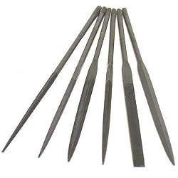 6 #2 Needle Files Metal Filing Jewelry Making Tools