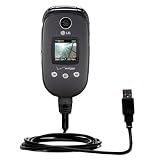 Classic Straight USB Cable for the LG VX8350 with Power Hot Sync and Charge capabilities - Gomadic Brand w/ TipExchange Technology