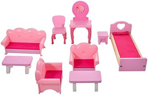 Fortune East Dollhouse Furniture - 9 pc. Set