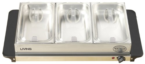 Nostalgia bcd992 living collection 2.5-quart 3-station …