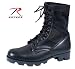Ultra Force Black Jungle Boots with Synthetic Material in Black