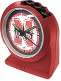 NCAA Nebraska Cornhuskers Gripper Alarm Clock