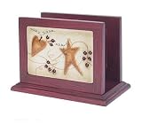 Country HEARTS & STARS kitchen NAPKIN HOLDER