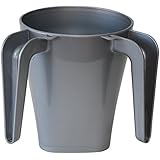 Majestic Giftware WCP-GY Plastic Wash Cup, 5.Inch , Grey