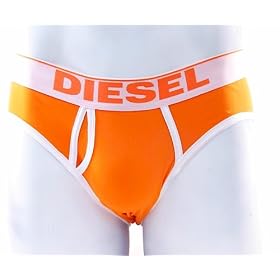 Diesel Men's Briefs Filaluk Orange