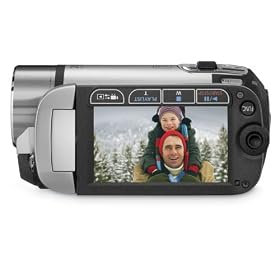 Canon FS21 Dual Flash Memory Camcorder with 16 GB Internal Memory and 37x Optical Zoom