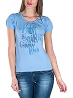 Giorgio Di Mare Camiseta Manga Corta (Azul Claro)