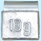 打ち込みウエイト外品アルミホイール厚リム用 10g 22