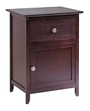 Winsome Wood 94215 Night Stand Accent End Table, Antique Walnut
