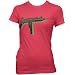 Uzi Ladies Fine Jersey T-Shirt, Red, L