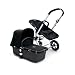 Bugaboo Cameleon Stroller - Dark Grey Base/Black Canvas Tailored Fabric Set