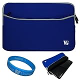 13″ Blue Neoprene Case Bag Sleeve for Apple Macbook 13″ Macbook, Macbook Pro 15″ and Macbook Pro 17″ Macbook Sleeves MacBook Air (Many Color Available). (Macbook 13 inches, Blue)
