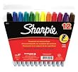 Sharpie Fine Point Permanent Markers, 12 Colored Markers(30072)