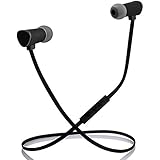 Bluetooth Headphones, Youngway(TM) Wireless Stereo Headphones Earphones High Sensitive Noise Reduction Headset Earbuds with Mic for iOS Android (Black)