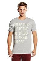 Springfield Camiseta Manga Corta (Gris Claro)