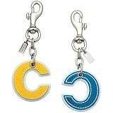 AUTHENTIC COACH LETTER INITIAL C KEYFOB KEY CHAIN CHARM 92137