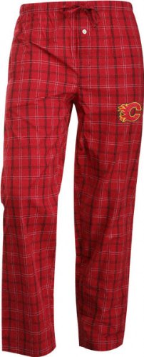 Buy Calgary Flames Division Plaid Woven Pants