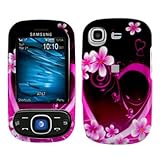 Samsung Strive A687 Purple Love Protective Case Faceplate Cover