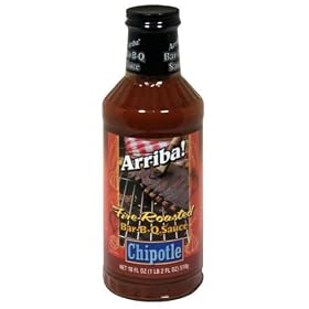 Arriba, Sauce Bbq Chipotle, 18-Ounce (6 Pack) by 