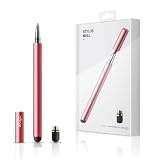 elago Stylus Ball for iPhone 3GS/4/4S, iPad and Galaxy -World First Replaceable Tip (Extra Rubber Tip included) - Red Pink