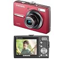 Samsung L210 10.1MP Digital Camera with 3x Optical Image Stabilized Zoom (Red)