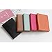 Genuine Leather RFID Blocking Passport Case No Skimming Currency Wallet
