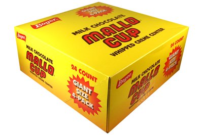 Boyer Milk Chocolate Mallo Cups GIANT 24 Packs by Boyer Candy Company
