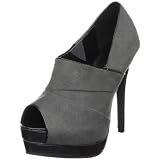 Liliana Womens Carrie Open-Toe Ankle Boot
