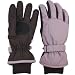 Women's Water Resistant Nylon Sport Ski Gloves - Various Design Colors