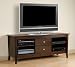 Prepac EMP-6200 Manhattan 60" TV/AV console cabinet - Espresso