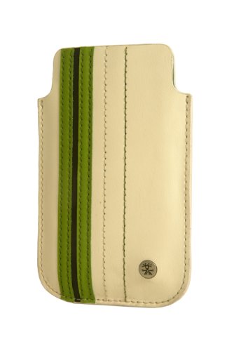 Crumpler Le Royal Ledertasche für Apple iPhone weiß/grün